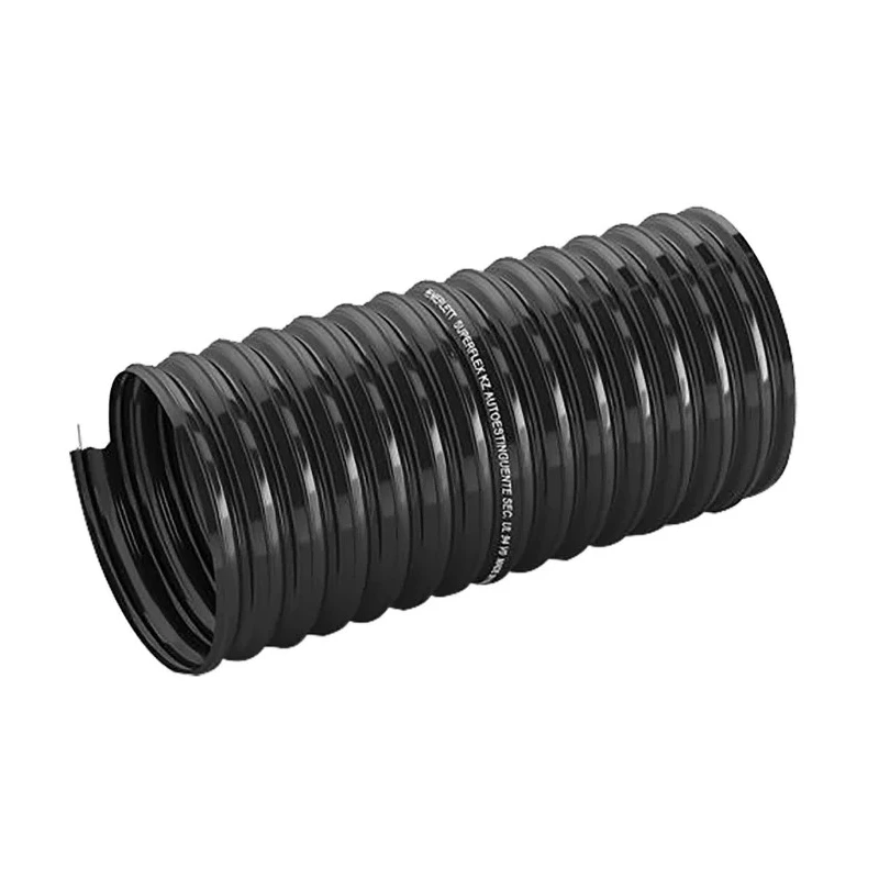 Contitech Black Polyvinyl Chloride Reinforced Flexible Ducting 75 mm Inside Diameter 83 mm Outside Diameter 10 9130090767610