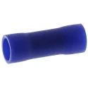 RS PRO Parallel Splice Connector Blue Insulated 14 AWG 16.5mm Length Copper Contact Vinyl Insulation 613-9738