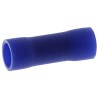 RS PRO Parallel Splice Connector Blue Insulated 14 AWG 16.5mm Length Copper Contact Vinyl Insulation 613-9738