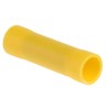 RS PRO Insulated Tin Plated Copper Butt Splice Connector Yellow Vinyl 10 AWG 613-9766