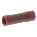 RS PRO Parallel Splice Connector Red Insulated Tin 16 AWG 613-9772