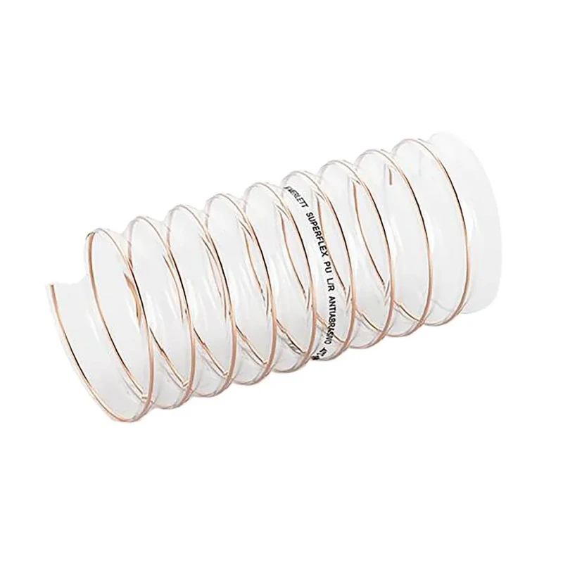Contitech Clear Polyurethane Reinforced Flexible Ducting 5 m Length 40 mm Inside Diameter 9130660400000