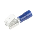 RS PRO Blue Insulated Female Spade Connector Crimp 6.35 x 0.8 mm Tab Size 16 AWG to 14 AWG 613-9895