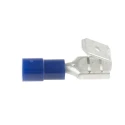 RS PRO Blue Insulated Female Spade Connector Crimp 6.35 x 0.8 mm Tab Size 16 AWG to 14 AWG 613-9895