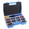 RS PRO 800 Piece Insulated Crimp Terminal Kit with Hand Crimp Tool 0.25-6 mm² Wire Size 613-9952