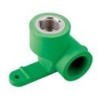 20x1/2 Inch Plastic Pipe PPR Water Pipe Fittings Female Threaded Tee with Disc (Pack of 24 Pcs)