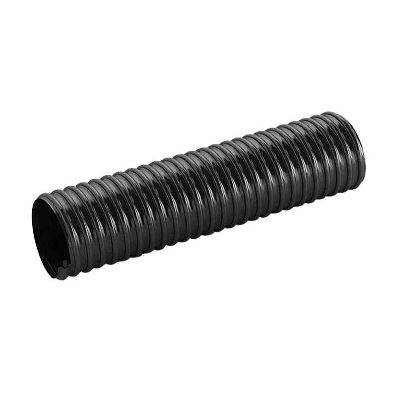 Contitech Black Polyvinyl Chloride Reinforced Flexible Ducting 30 m 16.4mm OD 12mm Bend Radius Model 9112271279201