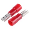 RS PRO Red Insulated Female Spade Connector, Crimp Termination, 2.8 x 0.8 mm Tab Size, 22 AWG to 16 AWG 613-9968