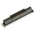 ERNI SMC Series Straight Surface PCB Socket 50-Contact 2 Row 1.27 mm Pitch Solder 154807 / 154807-E