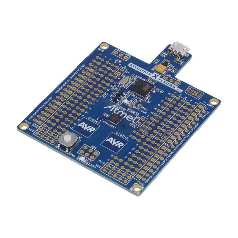 Microchip Xplained Mini MCU Evaluation Kit ATtiny817 20MHz 8KB Flash 512B SRAM 128B EEPROM ATTINY817-XMINI