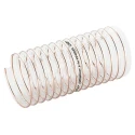 Contitech Clear Polyurethane Reinforced Flexible Ducting 5 m Length 82 mm Outside Diameter Bend Radius 75 mm 9130550750000