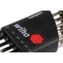 Wiha 9 Piece L Metric Hex Key Set Hex Size 1.5 to 10 mm Chrome Vanadium Steel 01174
