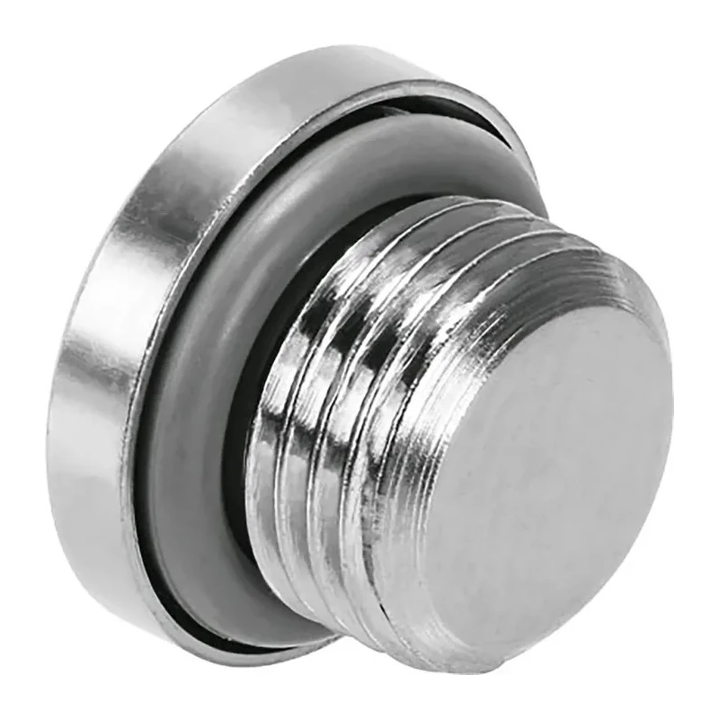 Festo Metric Nickel Plated Brass Blanking Plug M5, 8mm OD, Threaded Connection, 20 bar, 150°C NPQH-BK-M5-P10