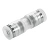 Festo Polypropylene High Alloy Stainless Steel Pneumatic Push-In Connector Fitting, Push-in 6 mm, Max 10 NPQP-D-Q6-E-FD-P10