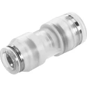 Festo Polypropylene High Alloy Stainless Steel Pneumatic Fitting Reducer Nipple Push-in 8 mm to 6 mm NPQP-D-Q8-Q6-FD-P10