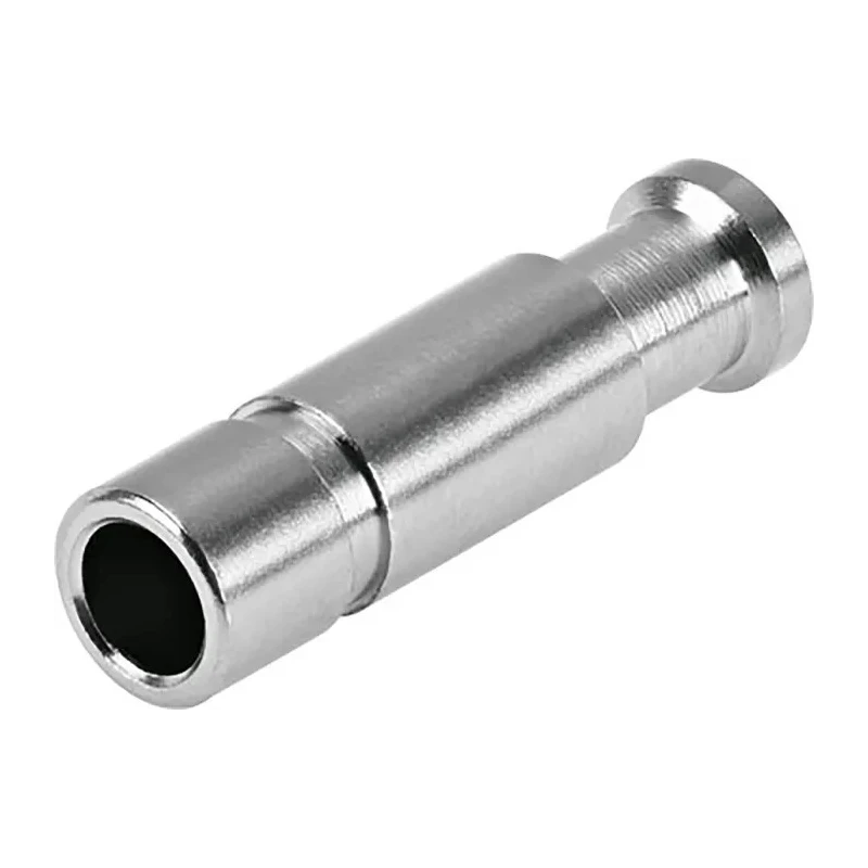 Festo Nickel Plated Brass Blanking Plug NPQH-P-S4-P10, Push-In Sleeve & Threaded Connection, 20 bar Pressure, 25mm Length