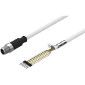 Festo NEBM Series Cable Lead for EMMS-ST-28 Stepper Motor and CMMS-ST Motor Controller 10m Length NEBM-SM12G8-E-10-Q5-LE6