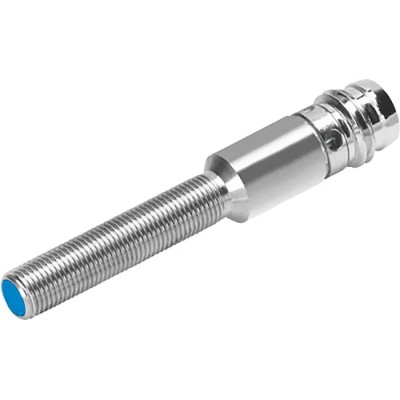 Festo Threaded Barrel Inductive Proximity Sensor M5 x 0.5 PNP SIEN 3V 0.8 mm 30 V dc 200mA SIEN-M5B-PO-S-L
