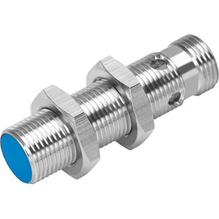 Festo Threaded Barrel Inductive Proximity Sensor M12 PNP 30V dc 4 mm 265 V ac 200mA SIEH-M12B-PS-S-L