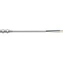 Festo Threaded Barrel Inductive Proximity Sensor, M5 x 0.5 Thread, PNP Output, 3V Supply, 0.8mm Detection SIEN-M5B-PO-K-L