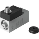 Festo Industrial Pressure Switch 48V, 4A, 1/4 in Port Size, IP65 Rated, Relative Pressure 1 bar to 12 bar PEV-1/4-B-M12