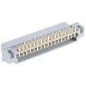 3M 5100 Series Right Angle Through Hole PCB Socket, 34-Contact, 2 Row, 2.54 mm Pitch, 12A Current, 1kV Voltage 5134-B7A2 PL