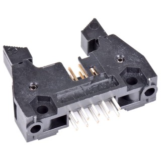 3M 3000 Series Straight Through Hole PCB Header, 10 Contacts, 2.54 mm Pitch, 2 Row, Shrouded N3793-6202RB