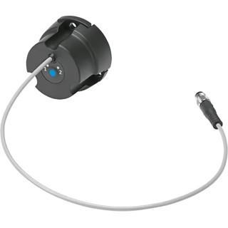 Festo M 8 Plug Connector Pneumatic Sensor, Round Polyester Nickel Plated Brass Housing, IP65 IP68, 10 30 V dc, Magnetic Hall 