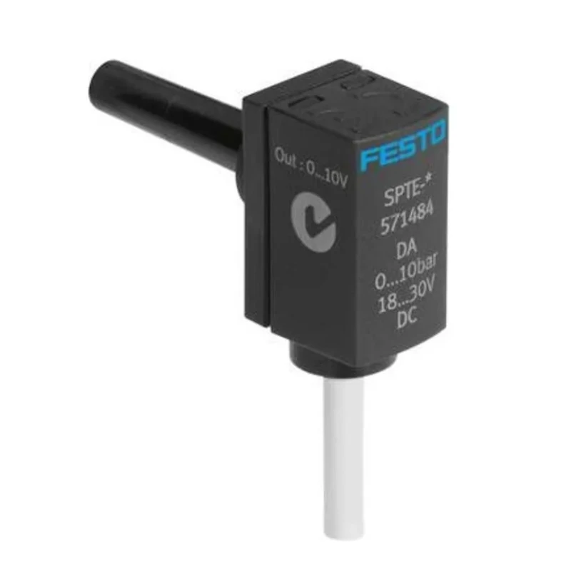 Festo Pneumatic Pressure Sensor, Relative Pressure 0 to 10 bar, IP40, 30V DC, 50°C, Model 