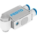 Festo Piloted Pneumatic Manual Control Valve VBNF Series G 1/8, Polybutylene Terephthalate Body, 10 bar VBNF-LBA-G18-Q6-F1A
