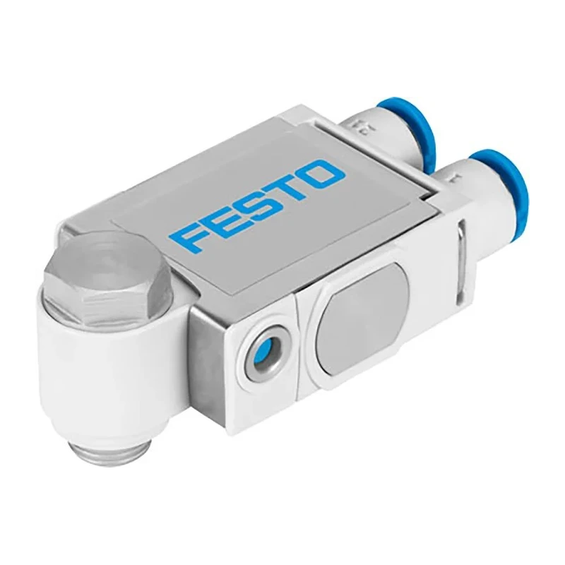 Festo Piloted Pneumatic Manual Control Valve VBNF Series G 1/8, Polybutylene Terephthalate Body, 10 bar VBNF-LBA-G18-Q6-F1A