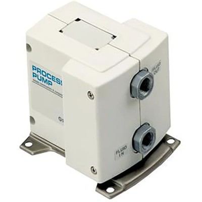 SMC Positive Displacement Single Acting Pump PA3210-F03, Air Drive, 1200 L/h, Max Head 25m, 10.5 bar, Compact PA3000 Series