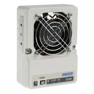 SMC 1 Fan Ioniser, Ioniser, 24V Voltage, 0.66 m³/min Maximum Air Flow, RoHS Compliant IZF10-P