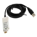 Schneider Electric Zelio Logic Series PLC Cable 3m USB Connector for Zelio Logic 2 SR2USB01