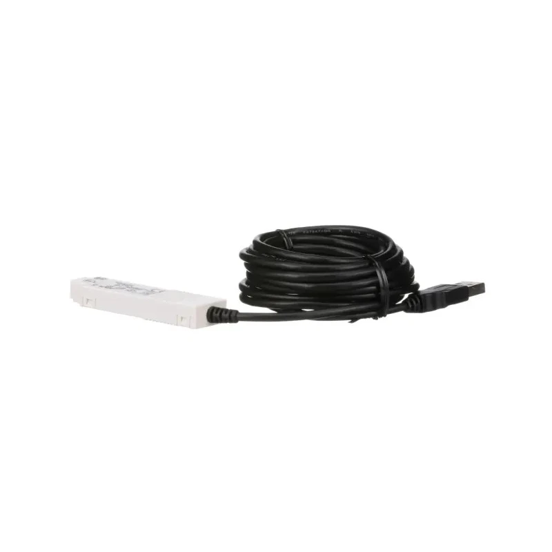 Schneider Electric Zelio Logic Series PLC Cable 3m USB Connector for Zelio Logic 2 SR2USB01