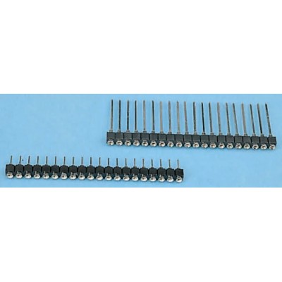 E-TEC SIB Series Straight Through Hole PCB Socket 32-Contact 1 Row 2.54 mm Pitch 500V Solder SIB-132-S003-95
