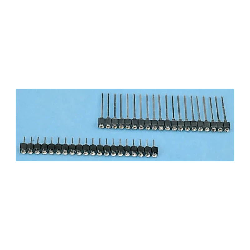 E-TEC SIB Series Straight Through Hole PCB Socket 32-Contact 1 Row 2.54 mm Pitch 500V Solder SIB-132-S003-95