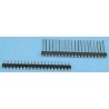 E-TEC SIB Series Straight Through Hole PCB Socket 32-Contact 1 Row 2.54 mm Pitch 500V Solder SIB-132-S003-95