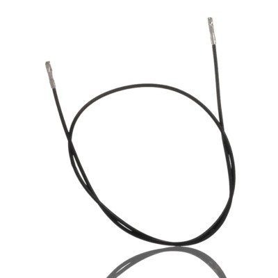 Molex Crimp Wire Female, Male Connector Type, 150 mm Length, 28 AWG Wire Size, Black Jacket 79758-1018