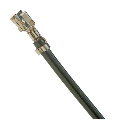 Molex Male, Female Crimp Wire Cable Length 150 mm Black 26AWG UL Listed 79758-1020