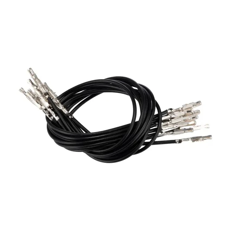 Molex C-Grid III Crimp Wire Crimp Terminal 150 mm Black 79758-2022