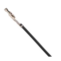 Molex Crimp Wire C-Grid III Female Male 22 AWG 300 mm Cable Length Black Jacket 79758-2023