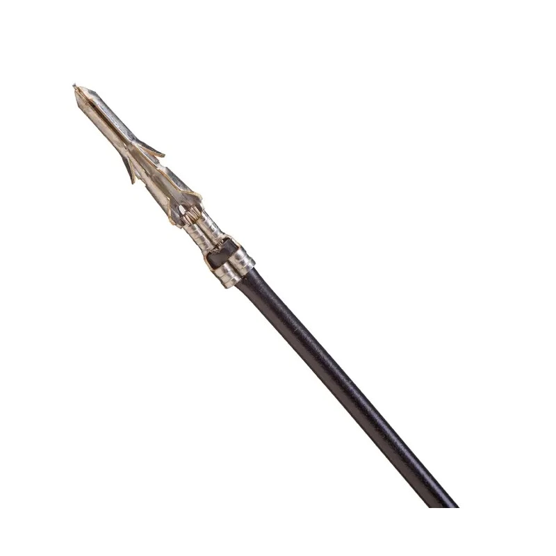 Molex Crimp Wire Female, Male Connector, 22 AWG, 300 mm, Black Jacket 79758-2028