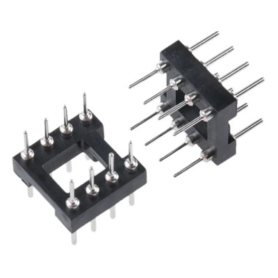 E-TEC 2.54 mm Pitch Through Hole Mount Dual Row Unshrouded DIL Header POS-308-S037-99
