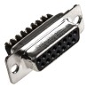 Amphenol Communications Solutions 15 Way Straight 2.74 mm Pitch Cable D-Sub Connector Female L77D A15S ST