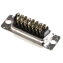 Amphenol Communications Solutions 15 Way Straight 2.74 mm Pitch Cable D-Sub Connector Female L77D A15S ST
