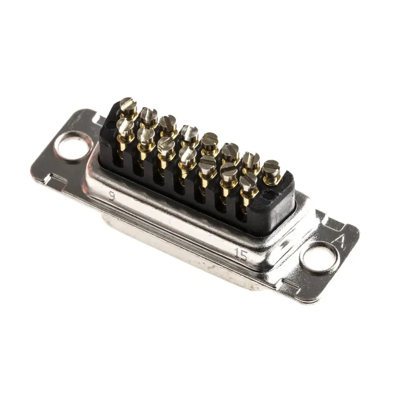 Amphenol Communications Solutions 15 Way Straight 2.74 mm Pitch Cable D-Sub Connector Female L77D A15S ST