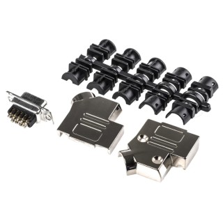 Amphenol Communications Solutions 9 Way Straight Panel Mount Female D-Sub Connector L77DE09SST4