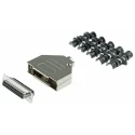 Amphenol Communications Solutions D-ST 25 Way Straight Cable D-Sub Connector Female L77D B25S ST3