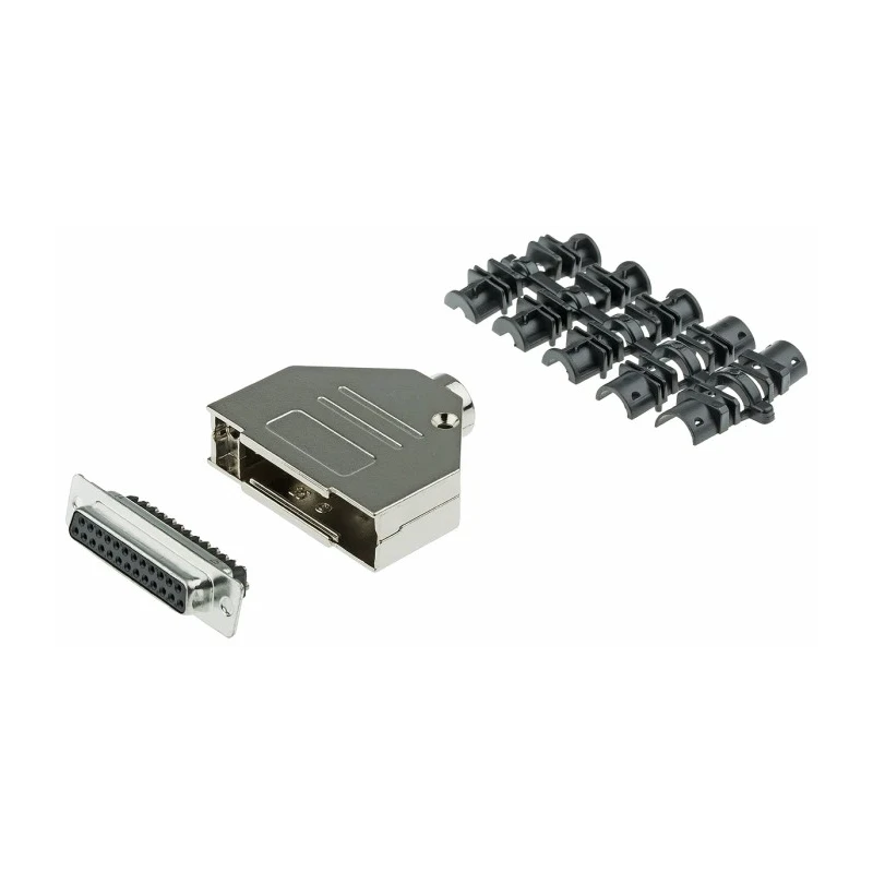 Amphenol Communications Solutions D-ST 25 Way Straight Cable D-Sub Connector Female L77D B25S ST3